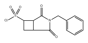 3-Benzyl-2,4-dioxo-3-azabicyclo[3.2.0]heptane-6-sulfonyl chloride Structure