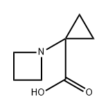 1-Azetidin-1-yl-cyclopropanecarboxylic acid Structure