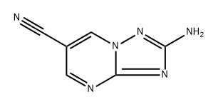 2-amino-[1,2,4]triazolo[1,5-a]pyrimidine-6-carbonitrile Structure