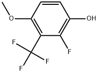 2-fluoro-4-methoxy-3-(trifluoromethyl)phenol Structure