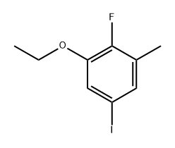 1-Ethoxy-2-fluoro-5-iodo-3-methylbenzene Structure