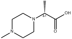 (R)-2-(4-methylpiperazin-1-yl)propanoic acid(WXC08562) Structure