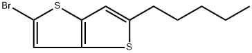 2-bromo-5-pentylthieno[3,2-b]thiophene Structure