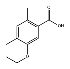 5-Ethoxy-2,4-dimethylbenzoic acid 구조식 이미지