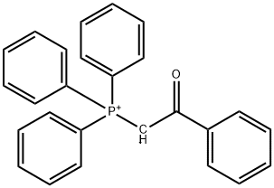 Phosphonium, (2-oxo-2-phenylethyl)triphenyl-, inner salt Structure