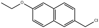 2-(Chloromethyl)-6-ethoxynaphthalene Structure