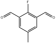 2-fluoro-5-methylisophthalaldehyde Structure