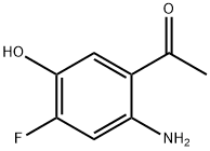 1-(2-Amino-4-fluoro-5-hydroxyphenyl)ethan-1-one 구조식 이미지