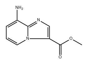 methyl 8-aminoimidazo[1,2-a]pyridine-3-carboxylate Structure