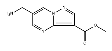 methyl 6-(aminomethyl)pyrazolo[1,5-a]pyrimidine-3-carboxylate Structure