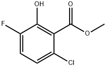 Methyl 6-chloro-3-fluoro-2-hydroxybenzoate Structure