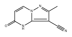 5-hydroxy-2-methylpyrazolo[1,5-a]pyrimidine-3-carbonitrile Structure