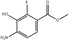 Methyl 4-amino-2-fluoro-3-hydroxybenzoate 구조식 이미지