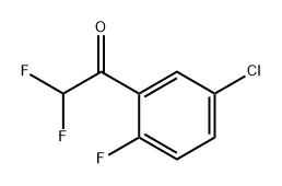 1-(5-Chloro-2-fluorophenyl)-2,2-difluoroethanone Structure