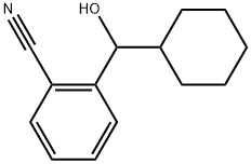 2-(Cyclohexylhydroxymethyl)benzonitrile Structure