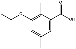 3-Ethoxy-2,5-dimethylbenzoic acid Structure