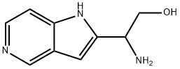 2-amino-2-(1H-pyrrolo[3,2-c]pyridin-2-yl)ethan-1-ol 구조식 이미지