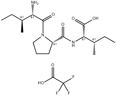 Diprotin A TFA (Synonyms: Ile-Pro-Pro (TFA)) Structure