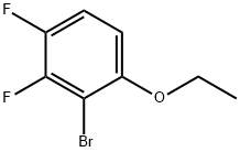 2-Bromo-1-ethoxy-3,4-difluorobenzene Structure