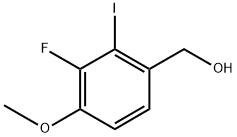(3-Fluoro-2-iodo-4-methoxyphenyl)methanol Structure