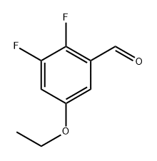 5-ethoxy-2,3-difluorobenzaldehyde Structure