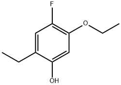 5-Ethoxy-2-ethyl-4-fluorophenol Structure