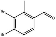 3,4-dibromo-2-methylbenzaldehyde Structure