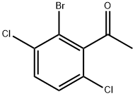 1-(2-bromo-3,6-dichlorophenyl)ethanone Structure