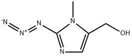 1H-Imidazole-5-methanol, 2-azido-1-methyl- Structure