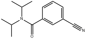 3-Cyano-N,N-bis(1-methylethyl)benzamide Structure