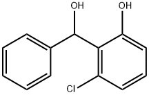 3-chloro-2-(hydroxy(phenyl)methyl)phenol Structure