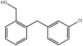 (2-(3-Chlorobenzyl)phenyl)methanol Structure