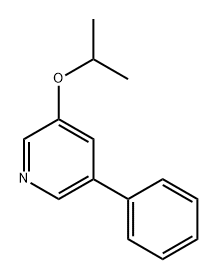 3-Isopropoxy-5-phenylpyridine Structure