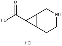 3-azabicyclo[4.1.0]heptane-7-carboxylic acid hydrochloride, Mixture of isomers Structure