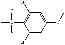 1,3-Dichloro-5-methoxy-2-(methylsulfonyl)benzene Structure