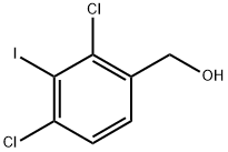 (2,4-Dichloro-3-iodophenyl)methanol Structure