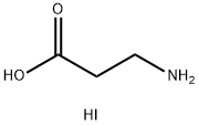 β-Alanine Hydroiodide (Low water content) Structure