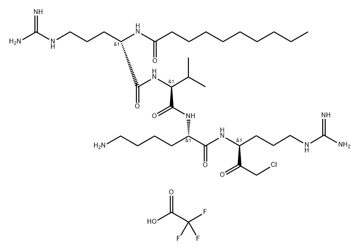 2,2,2-trifluoroacetic acid Structure