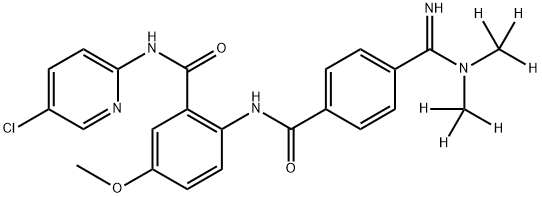 Betrixaban d6 Structure