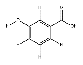 3-Hydroxybenzoic acid-d5 Structure