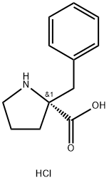 (R)-α-Benzyl-proline HCl Structure