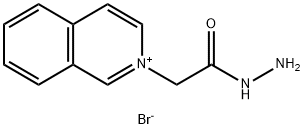 2-(2-Hydrazinyl-2-oxoethyl)isoquinolin-2-ium bromide Structure