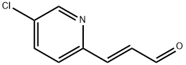 (E)-3-(5-Chloropyridin-2-yl)acrylaldehyde Structure