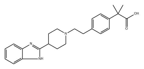 Bilastine Impurity 19 Structure