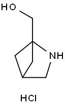 2-Azabicyclo[2.1.1]hexane-1-methanol, hydrochloride (1:1) Structure