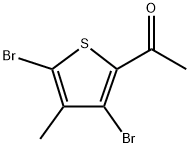 1-(3,5-Dibromo-4-methyl-2-thienyl)ethanone Structure