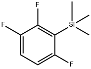 Trimethyl(2,3,6-trifluorophenyl)silane Structure