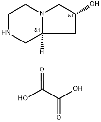 (7R,8aS)-octahydropyrrolo[1,2-a]piperazin-7-o oxalic acid Structure