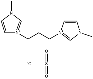 1,4-di(triethylammonium )-butane di（methane sulfonate） Structure