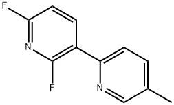 2',6'-Difluoro-5-methyl-2,3'-bipyridine Structure